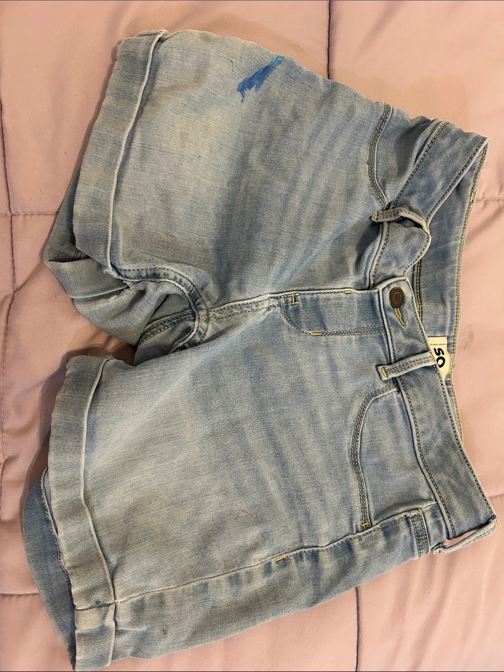 Light Wash Women’s Denim Shorts - Brand: